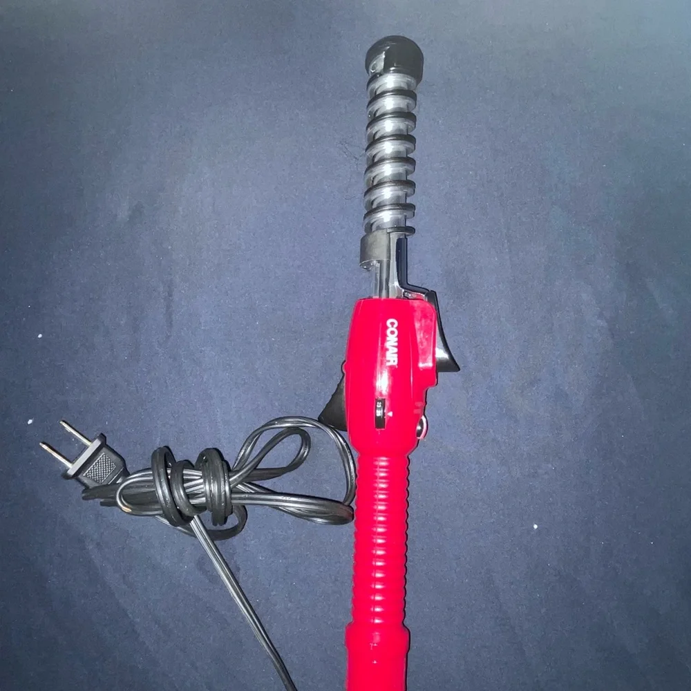 Red Curling Iron - Picture 3 of 5
